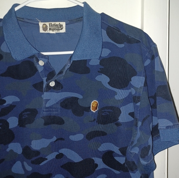 *Host Pick* OG Bape "ABC camo polo"